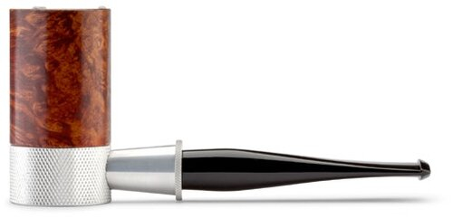 Tsuge Pfeife Metall Serie G9 The Roulette Smooth X Silver