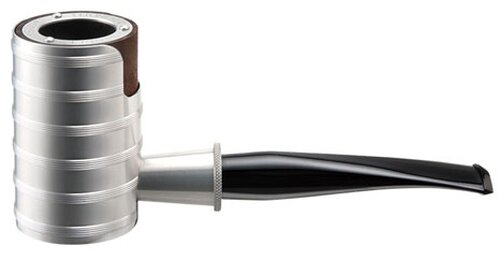 Tsuge Pfeife Metall Serie G9 Thunderstorm Silver