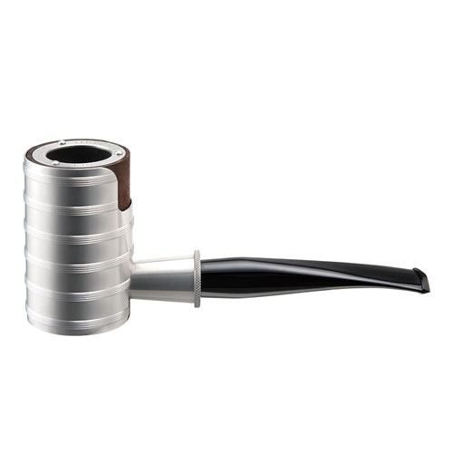 Tsuge Pfeife Metall Serie G9 Thunderstorm Silver Tsuge Pfeife Metall Serie G9 Thunderstorm Silver