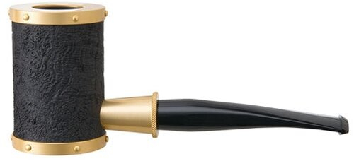 Tsuge Pfeife Metall Serie Yoroi G9 Sand X Gold