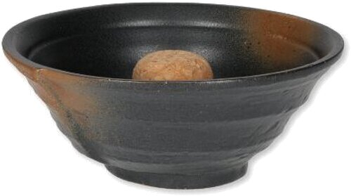 Tsuge Tenmoku Pfeifenaschenbecher Keramik