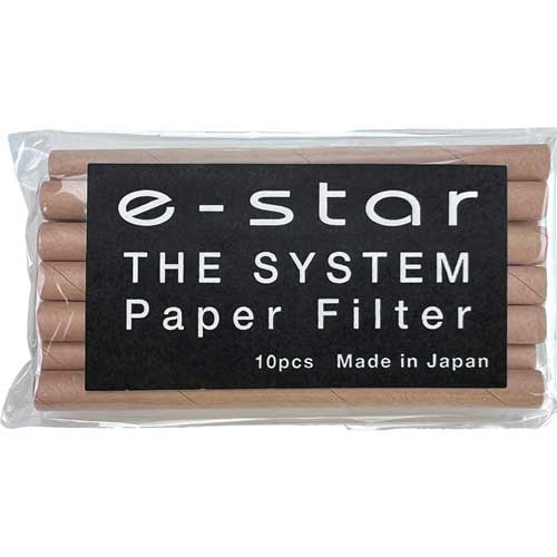 Tsuge The System e-Star Papier Filter 10Stk. Tsuge The System e-Star Papier Filter 10Stk.