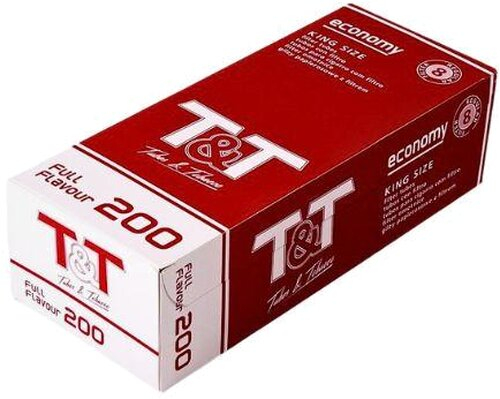 T&T Zigarettenhülsen Economy 200 Stück T&T Zigarettenhülsen Economy 200 Stück
