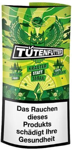 Tütenfutter Kräutermischung Green Nikotin- und Tabakfrei 25g Tütenfutter Kräutermischung Green Nikotin- und Tabakfrei 25g