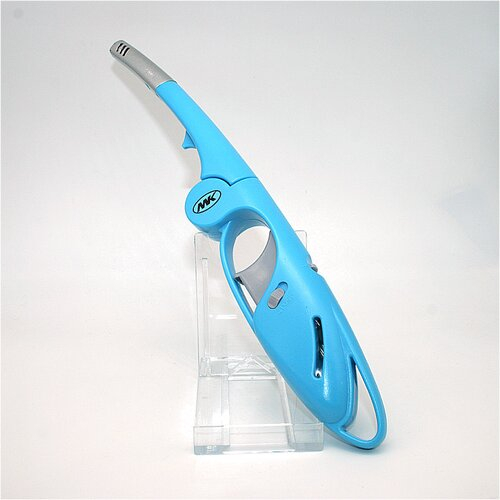 Turbo BBQ Lighter, Turbo Flamme, blau