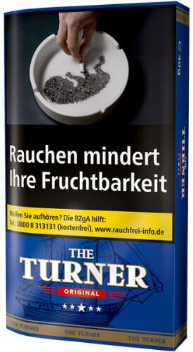 Turner Tabak Original (Halfzware) 40g Päckchen Feinschnitt Turner Tabak Original (Halfzware) 40g Päckchen Feinschnitt