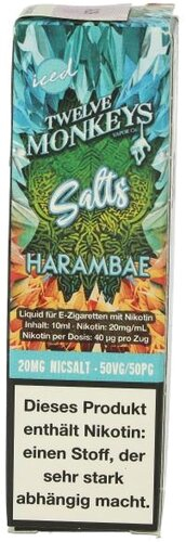 Twelve Monkeys Harambae Nikotinsalzliquid 20mg