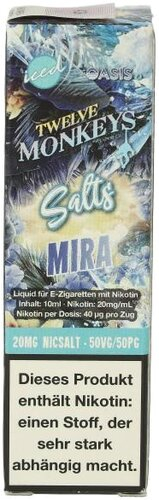 Twelve Monkeys Mira Nikotinsalzliquid 20mg