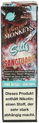 Twelve Monkeys Sanctuary Nikotinsalzliquid 20mg