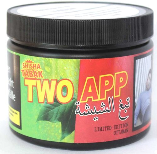 Two App Shisha Tabak 200g Dose Two App Shisha Tabak 200g Dose