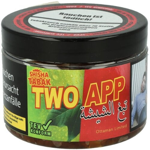 Two App Shisha Tabak 50g Dose Two App Shisha Tabak 50g Dose