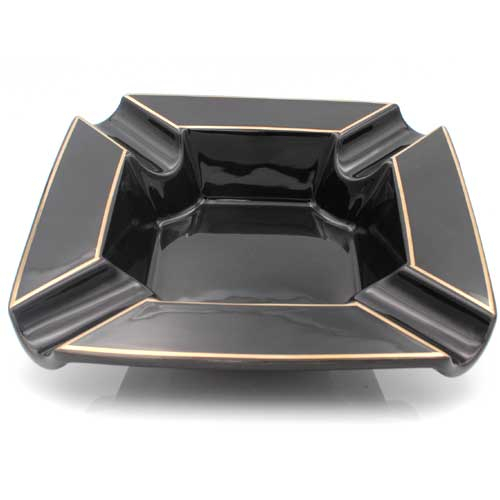 Tycoon Zigarrenscher Keramik schwarz-gold Tycoon Zigarrenscher Keramik schwarz-gold