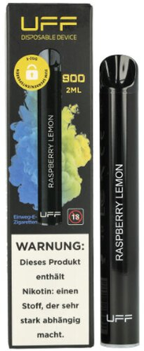 UFF 900 Einweg E-Shisha Raspberry Lemon 20m UFF 900 Einweg E-Shisha Raspberry Lemon 20m