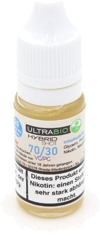 ULTRABIO Hybrid Shot 70/30 20mg ULTRABIO Hybrid Shot 70/30 20mg