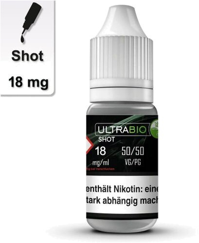 ULTRABIO Nikotin Shot 18mg 50/50