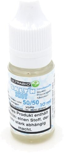 ULTRABIO Nikotinsalz Shot 50/50 20mg