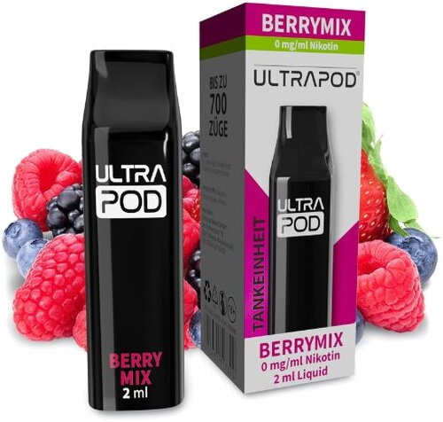 UltraBio Ultrapod Berrymix 1x2ml Nikotinfrei UltraBio Ultrapod Berrymix 1x2ml Nikotinfrei