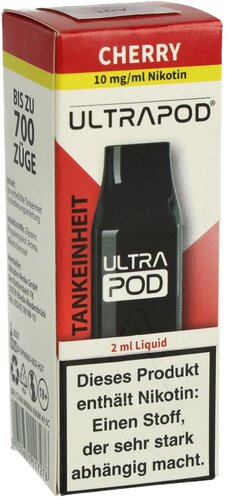 UltraBio Ultrapod Cherry 1x2ml 10mg UltraBio Ultrapod Cherry 1x2ml 10mg