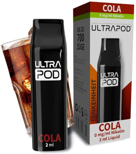 UltraBio Ultrapod Cola 1x2ml Nikotinfrei UltraBio Ultrapod Cola 1x2ml Nikotinfrei