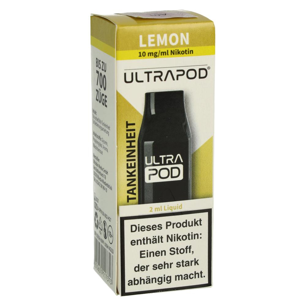 UltraBio Ultrapod Lemon 1x2ml 10mg UltraBio Ultrapod Lemon 1x2ml 10mg