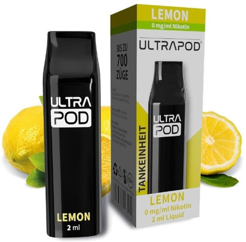 UltraBio Ultrapod Lemon 1x2ml Nikotinfrei UltraBio Ultrapod Lemon 1x2ml Nikotinfrei