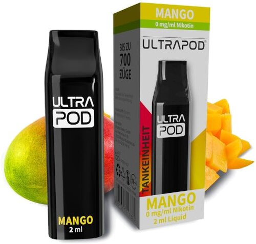 UltraBio Ultrapod Mango 1x2ml Nikotinfrei UltraBio Ultrapod Mango 1x2ml Nikotinfrei