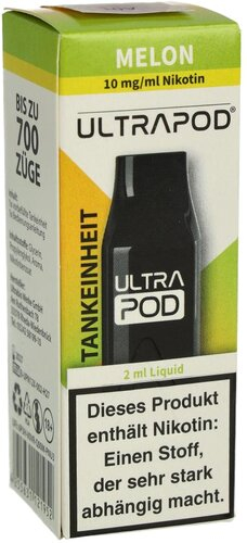 UltraBio Ultrapod Melon 1x2ml 10mg UltraBio Ultrapod Melon 1x2ml 10mg