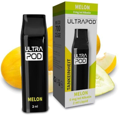 UltraBio Ultrapod Melon 1x2ml Nikotinfrei UltraBio Ultrapod Melon 1x2ml Nikotinfrei
