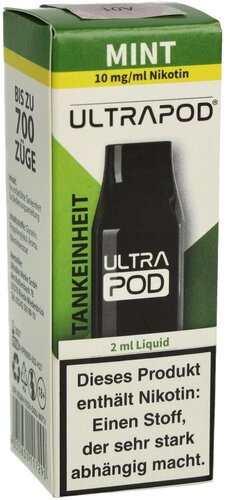 UltraBio Ultrapod Mint 1x2ml 10mg UltraBio Ultrapod Mint 1x2ml 10mg