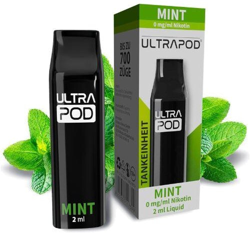 UltraBio Ultrapod Mint 1x2ml Nikotinfrei UltraBio Ultrapod Mint 1x2ml Nikotinfrei