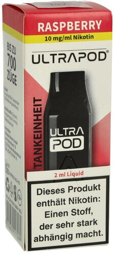 UltraBio Ultrapod Raspberry 1x2ml 10mg