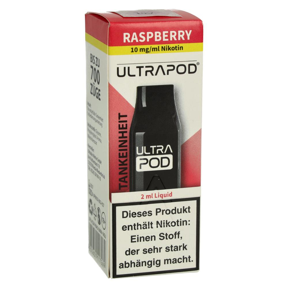 UltraBio Ultrapod Raspberry 1x2ml 10mg UltraBio Ultrapod Raspberry 1x2ml 10mg