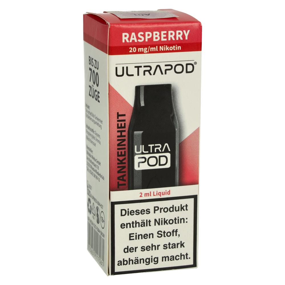 UltraBio Ultrapod Raspberry 1x2ml 20mg UltraBio Ultrapod Raspberry 1x2ml 20mg