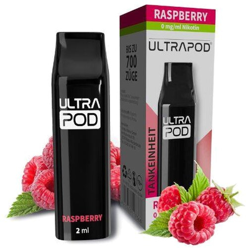 UltraBio Ultrapod Raspberry 1x2ml Nikotinfrei UltraBio Ultrapod Raspberry 1x2ml Nikotinfrei