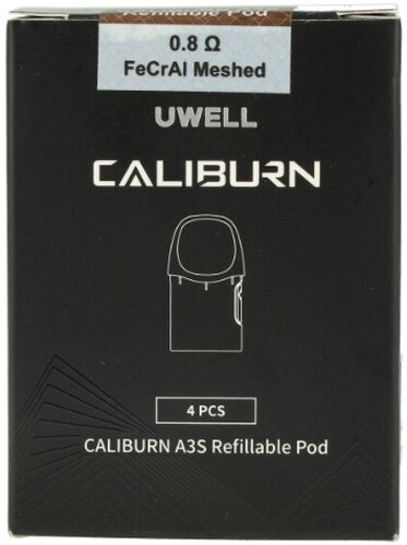 Uwell Caliburn A3 Pod Tank Verdampfer 0.8 Ohm Uwell Caliburn A3 Pod Tank Verdampfer 0.8 Ohm