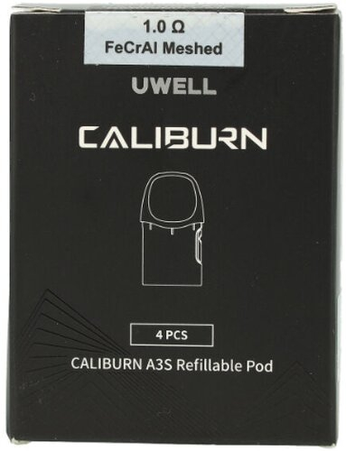 Uwell Caliburn A3 Pod Tank Verdampfer 1.0 Ohm