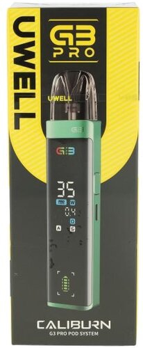 Uwell Caliburn G3 Pro Pod Kit Emerald Green E-Zigarette 