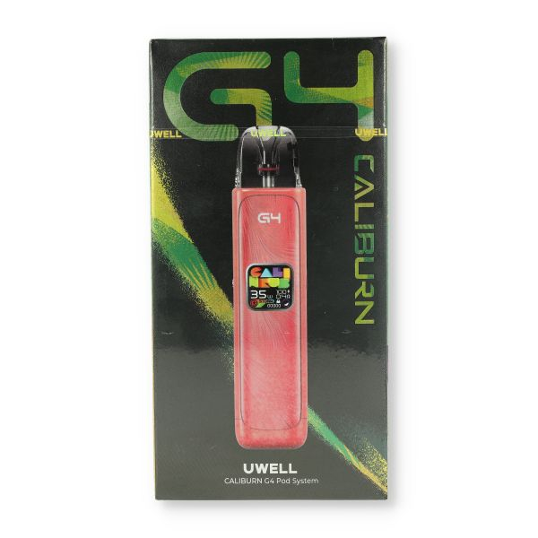 Uwell Caliburn G4 Pod Kit Flamingo-Red