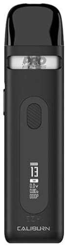 Uwell Caliburn X Pod Kit matte-black Uwell Caliburn X Pod Kit matte-black
