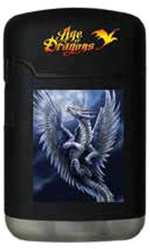 Easy Torch Feuerzeug Age of Dragons No.4 Blau-Weißer Drache