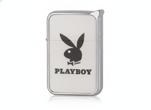 V-Fire Feuerzeug Doming Playboy 3 Design weiß
