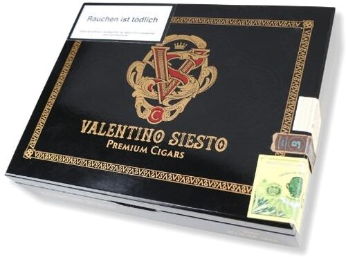 Valentino Siesto Black Series Toro Zigarren 20 Stk. Valentino Siesto Black Series Toro Zigarren 20 Stk.