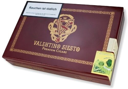 Valentino Siesto Red Series Robusto Sungrown Zigarren 20 Stk.