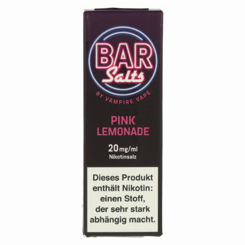 Vampire Vape Bar Salts Pink Lemonade Nikotinsalz Liquid 20mg