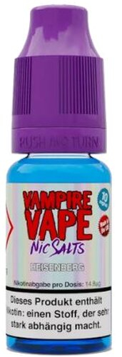 Vampire Vape Nikotinsalz Liquid Heisenberg 20mg Vampire Vape Nikotinsalz Liquid Heisenberg 20mg