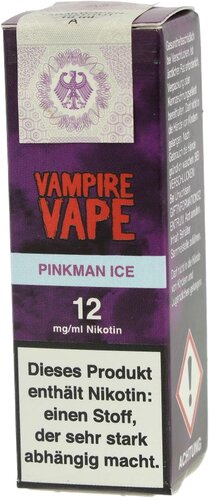 Vampire Vape Nikotinsalz Liquid Pinkman Ice 12mg Vampire Vape Nikotinsalz Liquid Pinkman Ice 12mg