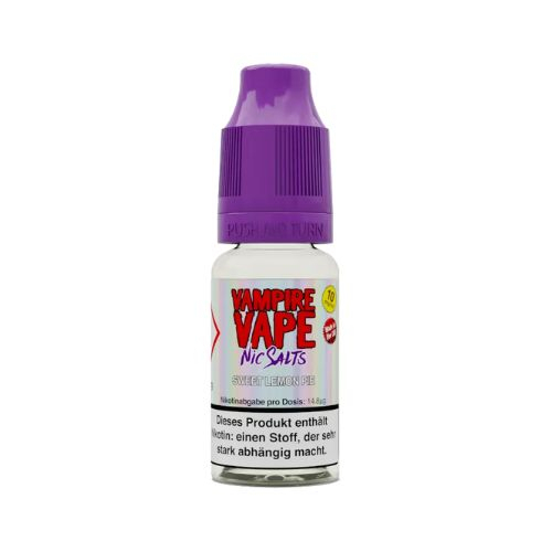 Vampire Vape Nikotinsalz Liquid Sweet Lemon Pie 20mg Vampire Vape Nikotinsalz Liquid Sweet Lemon Pie 20mg