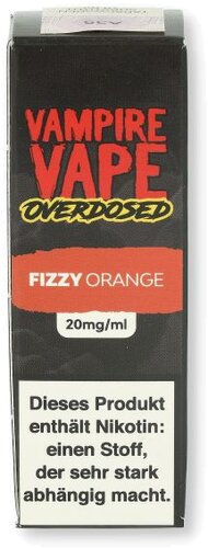 Vampire Vape Overdosed Fizzy Orange 10ml 20mg/ml