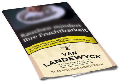 Van Landewyck Tabak ohne Aromastoffe 30g Päckchen Feinschnitt (Artikel wird nicht mehr hergestellt) Van Landewyck Tabak ohne Aromastoffe 30g Päckchen Feinschnitt (Artikel wird nicht mehr hergestellt)