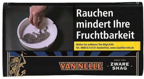 Van Nelle Tabak Zware Shag 30g Päckchen Feinschnitt